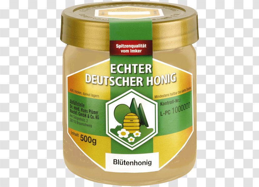 German Beekeepers Association Honey Fürsten-Reform Food - Flavor Transparent PNG