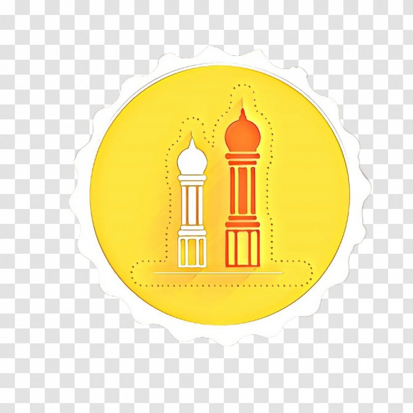 Font Logo - Yellow - Oval Transparent PNG