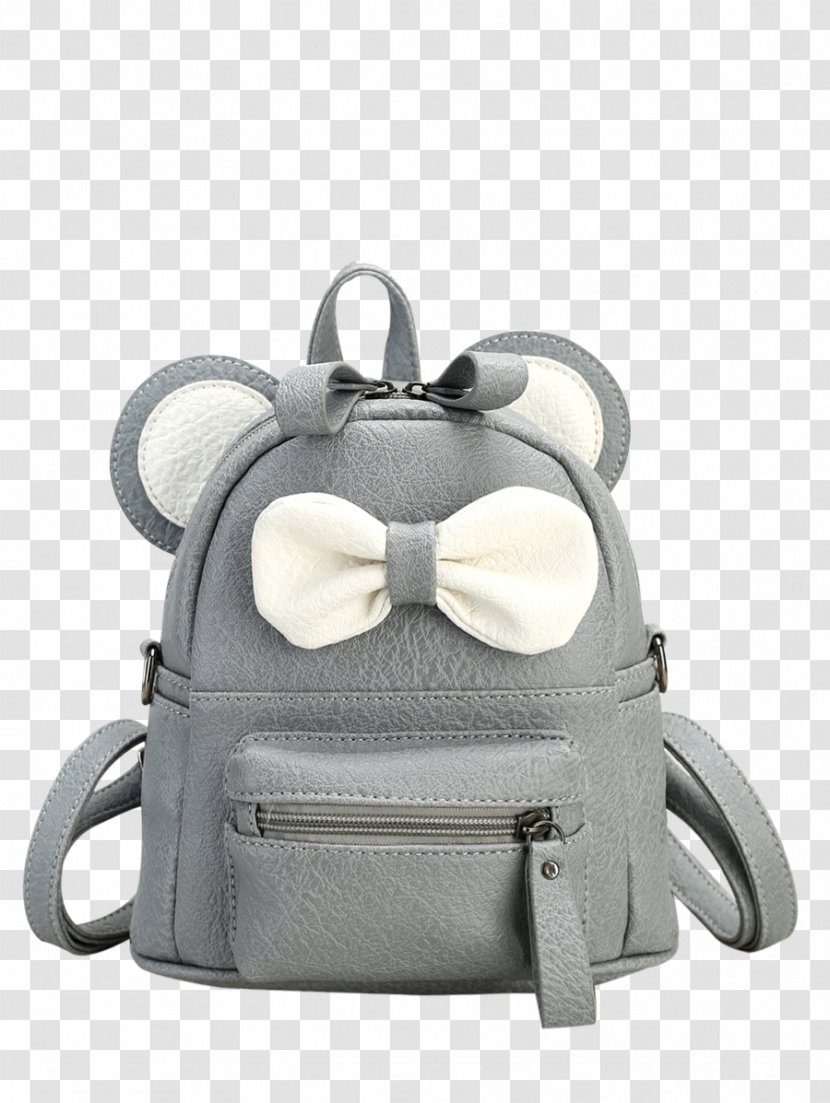 Handbag Backpack Travel Satchel - Fashion - Bowknot Transparent PNG