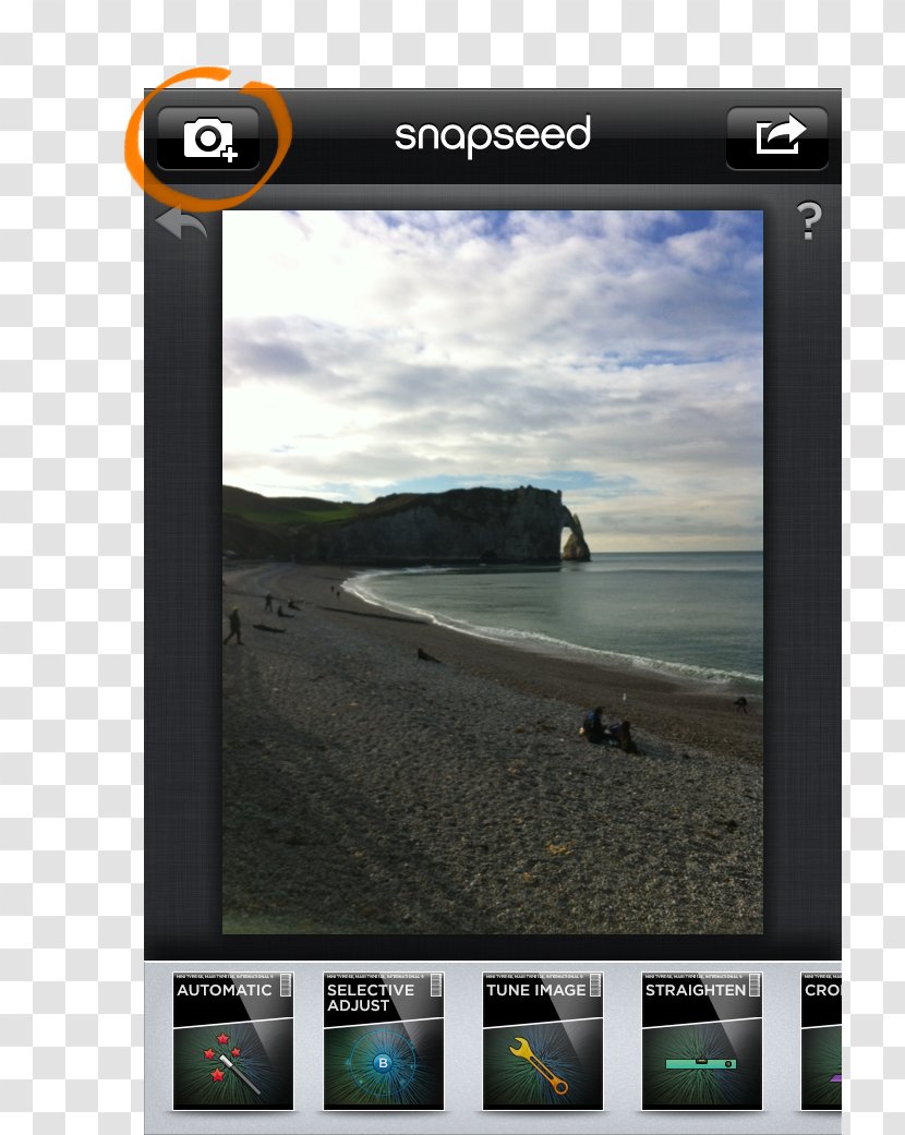 Smartphone Digital Scrapbooking Picture Editor Page Layout - Screenshot Transparent PNG