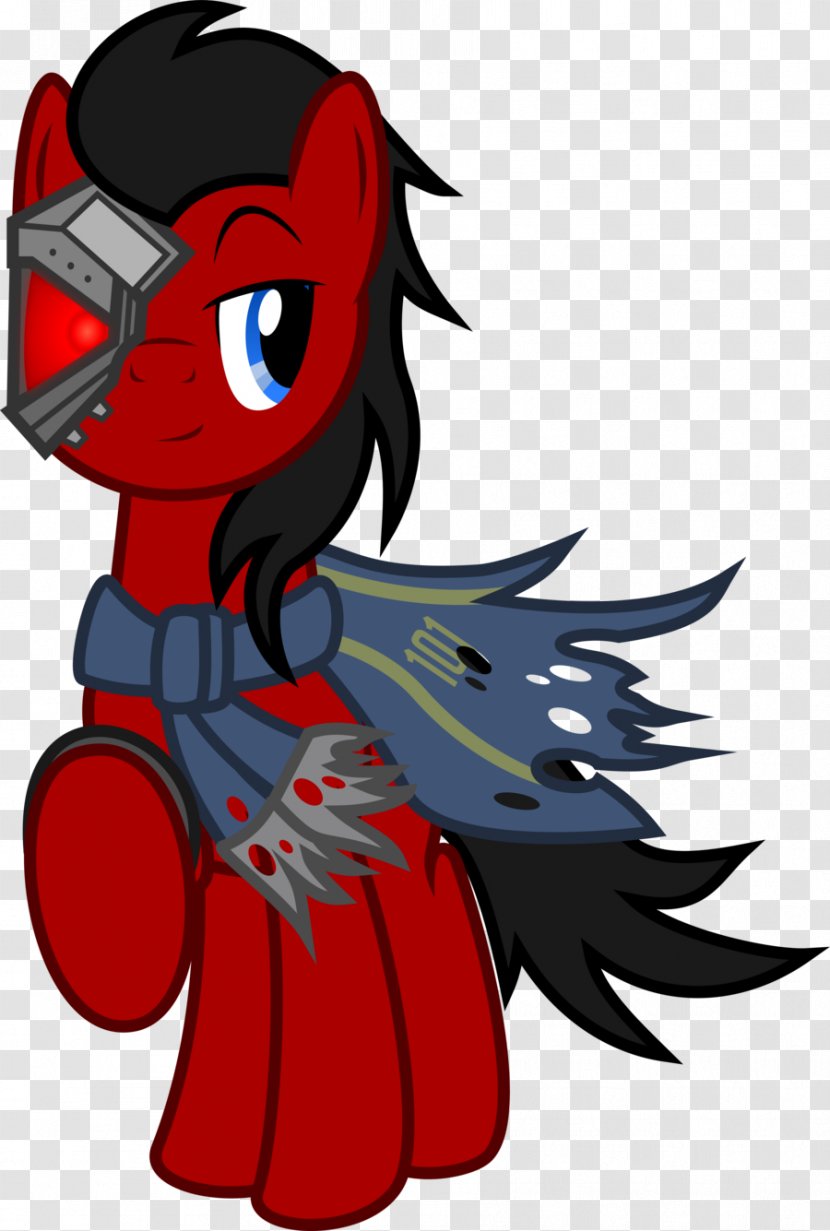 Fallout: Equestria Red Eye Pony - Kind-hearted Transparent PNG