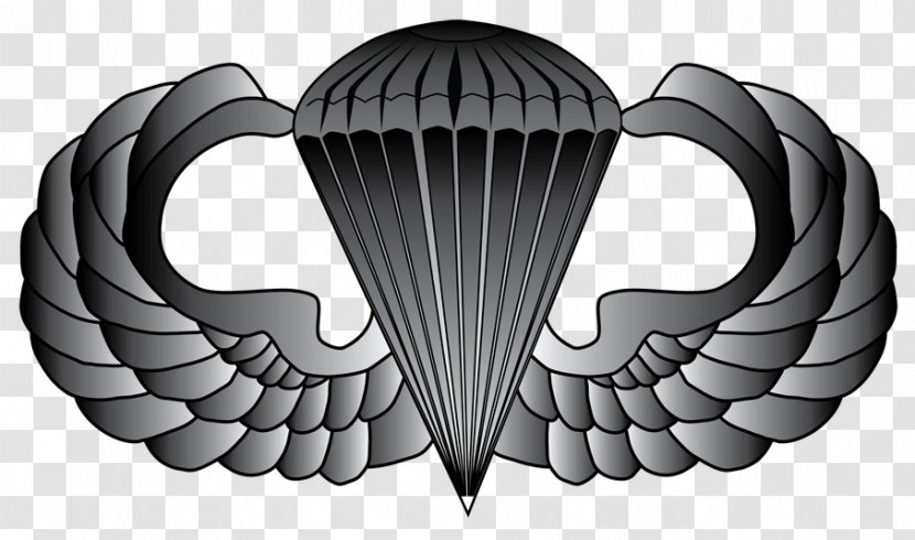 United States Army Airborne School Parachutist Badge 101st Division Forces Transparent PNG
