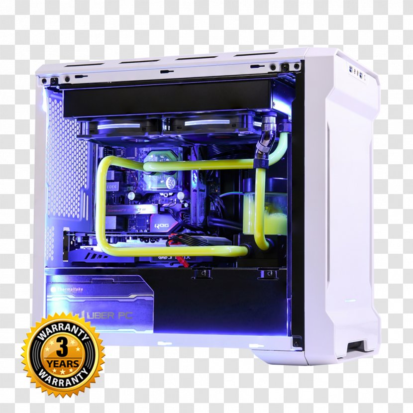 Computer Cases & Housings Homebuilt Fan Control Water Cooling - Electronic Device Transparent PNG
