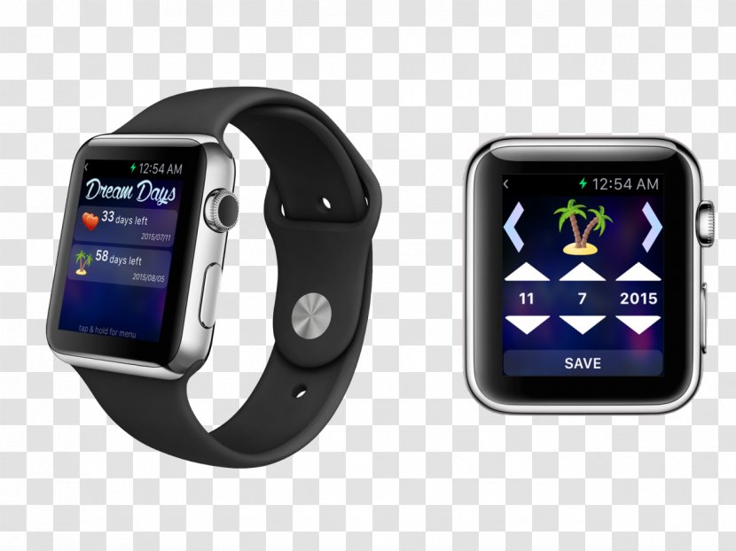 Apple Watch Series 3 2 1 - Pedometer - Moto 360 2nd Generation Transparent PNG