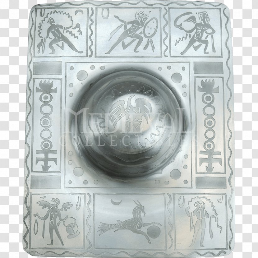 Shield Boss Scutum Round Historical Reenactment - Brass Transparent PNG