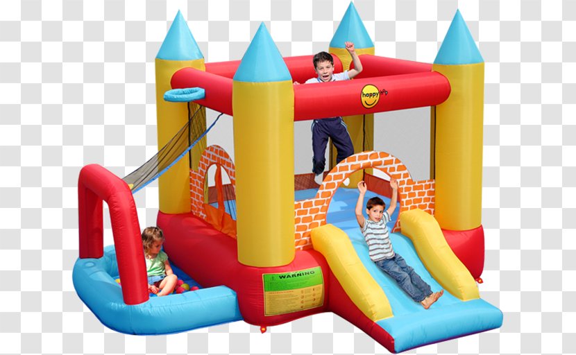 Inflatable Bouncers Child Castle Ball Pits - Fun - Jumping Transparent PNG