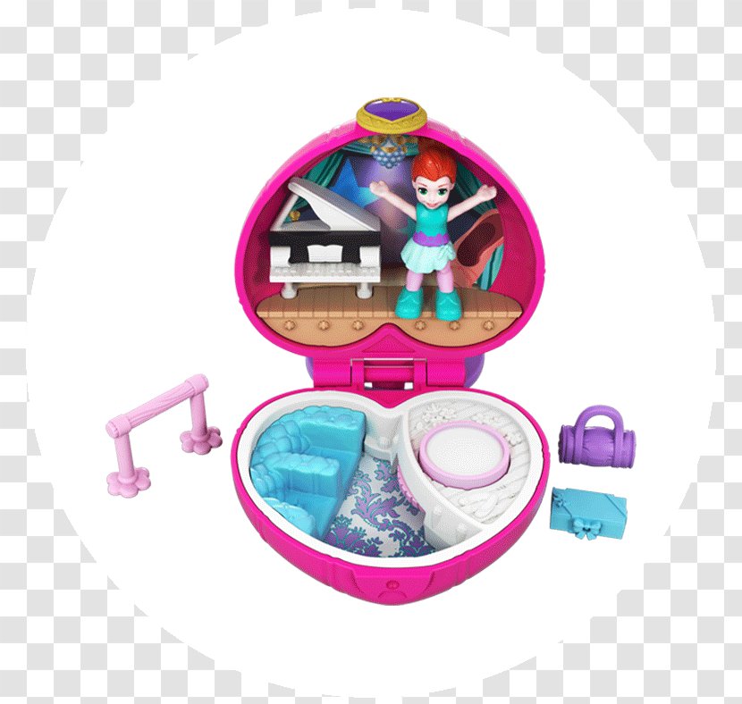 Playset Polly Pocket Mattel Toy Transparent PNG