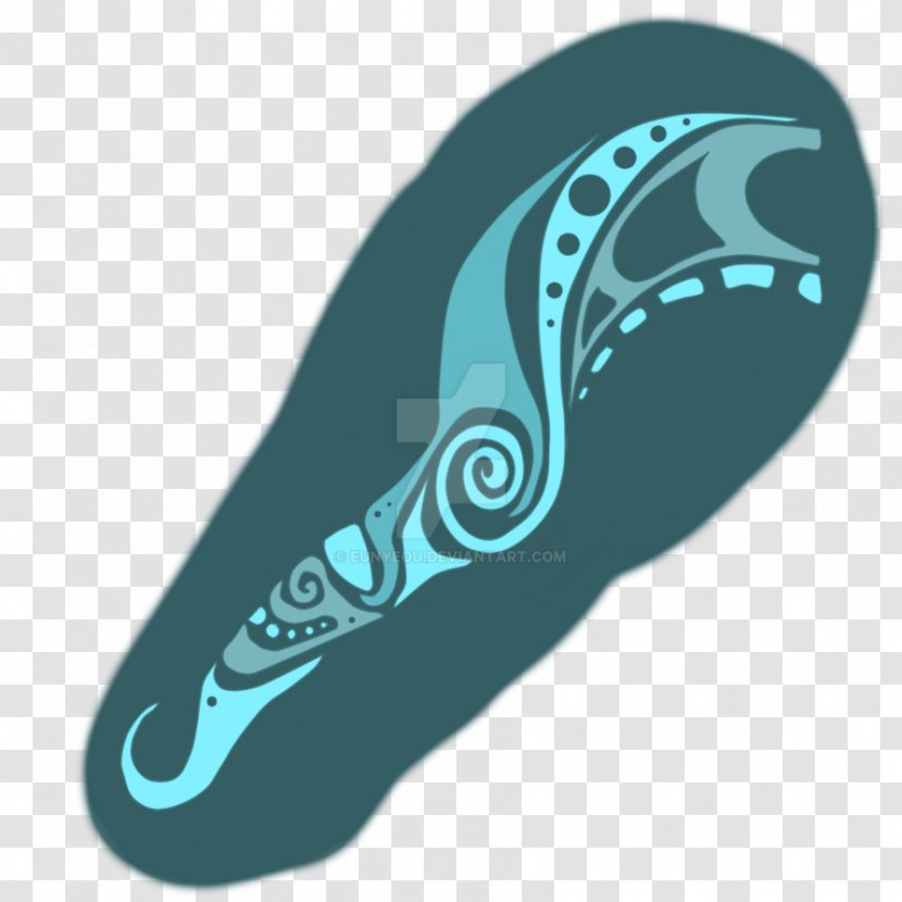 Fish Marine Mammal Font - Aqua Transparent PNG