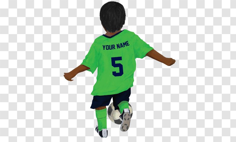 T-shirt Team Sport Football - Shoe - Hand-painted Girls Transparent PNG