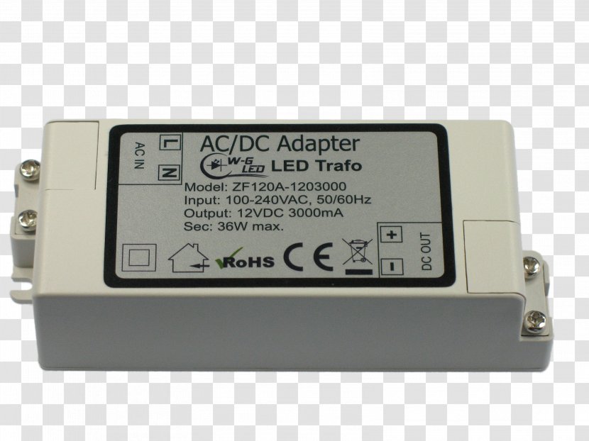 Battery Charger Power Supply Unit Transformer Konstantstromquelle AC Adapter - Lightemitting Diode - Trafo Transparent PNG