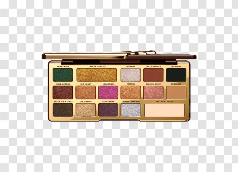 Bonbon Too Faced Chocolate Bar White Gold Eye Shadow Palette Transparent PNG