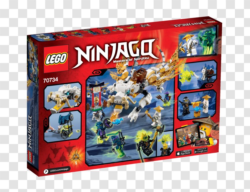 Sensei Wu LEGO 70734 NINJAGO Master Dragon Masters Of Spinji Lego Ninjago Toy - Movie Transparent PNG