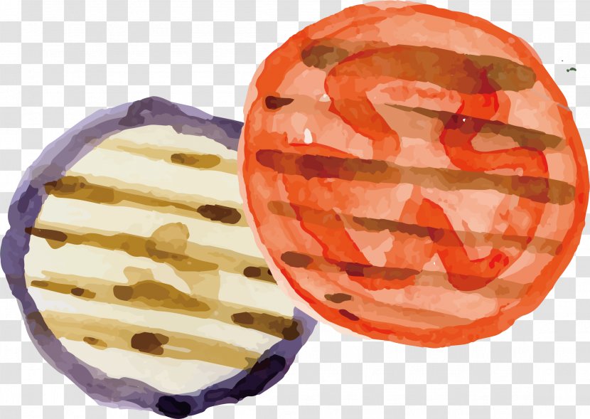 Barbecue Watercolor Painting Drawing - Sushi Vector Transparent PNG