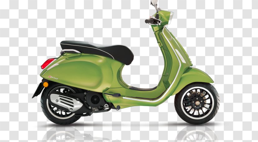 Scooter Vespa GTS Sprint Motorcycle - Car Transparent PNG