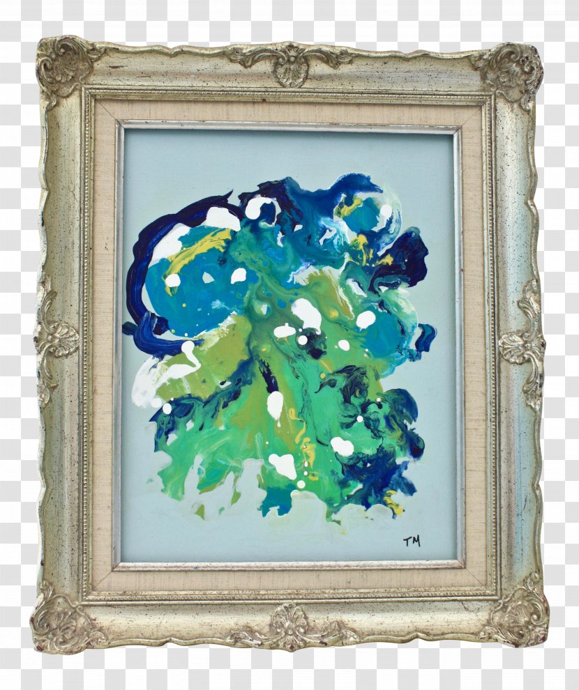 Floral Design Painting Picture Frames Image Transparent PNG