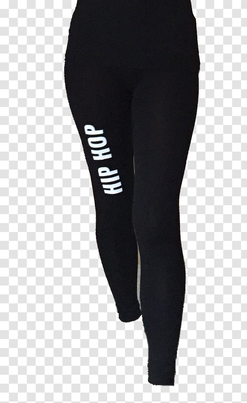 Leggings Waist Pants Black M - Trousers - Hip Hop Transparent PNG