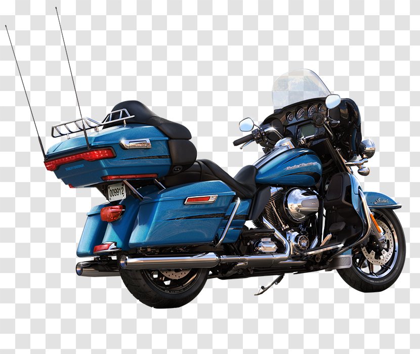 Harley-Davidson Electra Glide Touring Motorcycle - Harley Transparent PNG