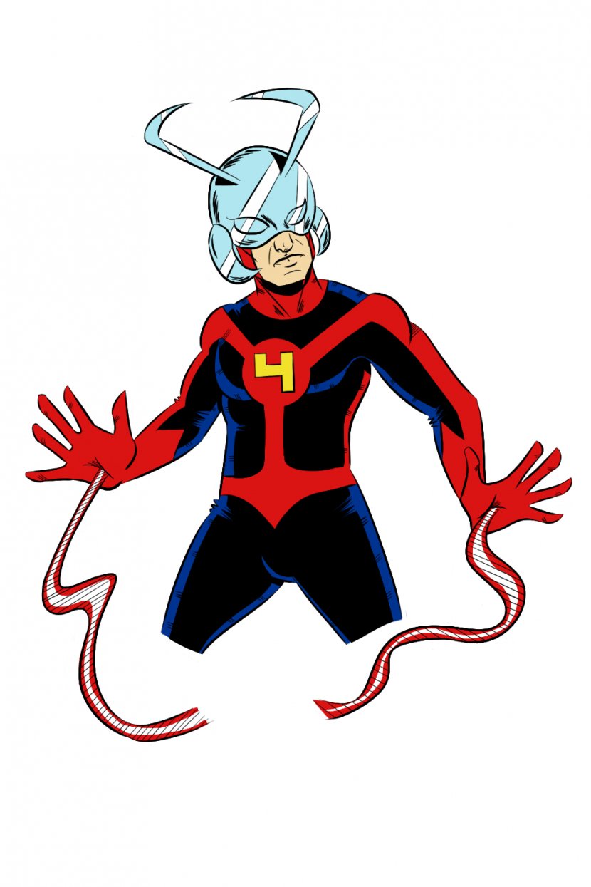Cartoon Superhero Clip Art - Supervillain - Ant Man Transparent PNG