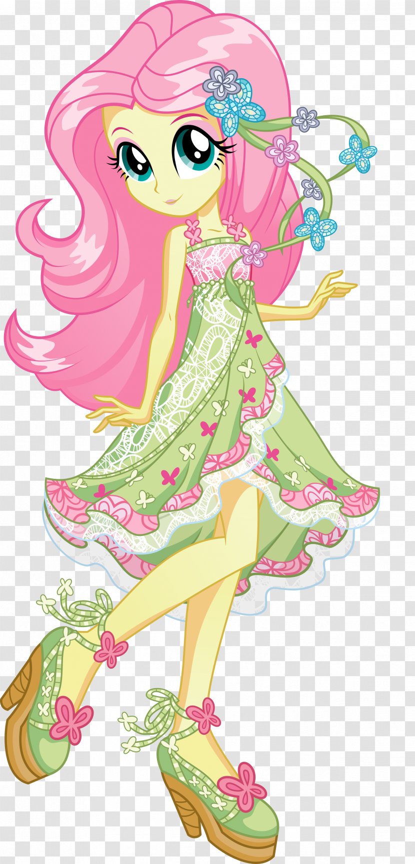 Fluttershy Applejack Pinkie Pie Rarity Rainbow Dash - Heart - Frame Transparent PNG