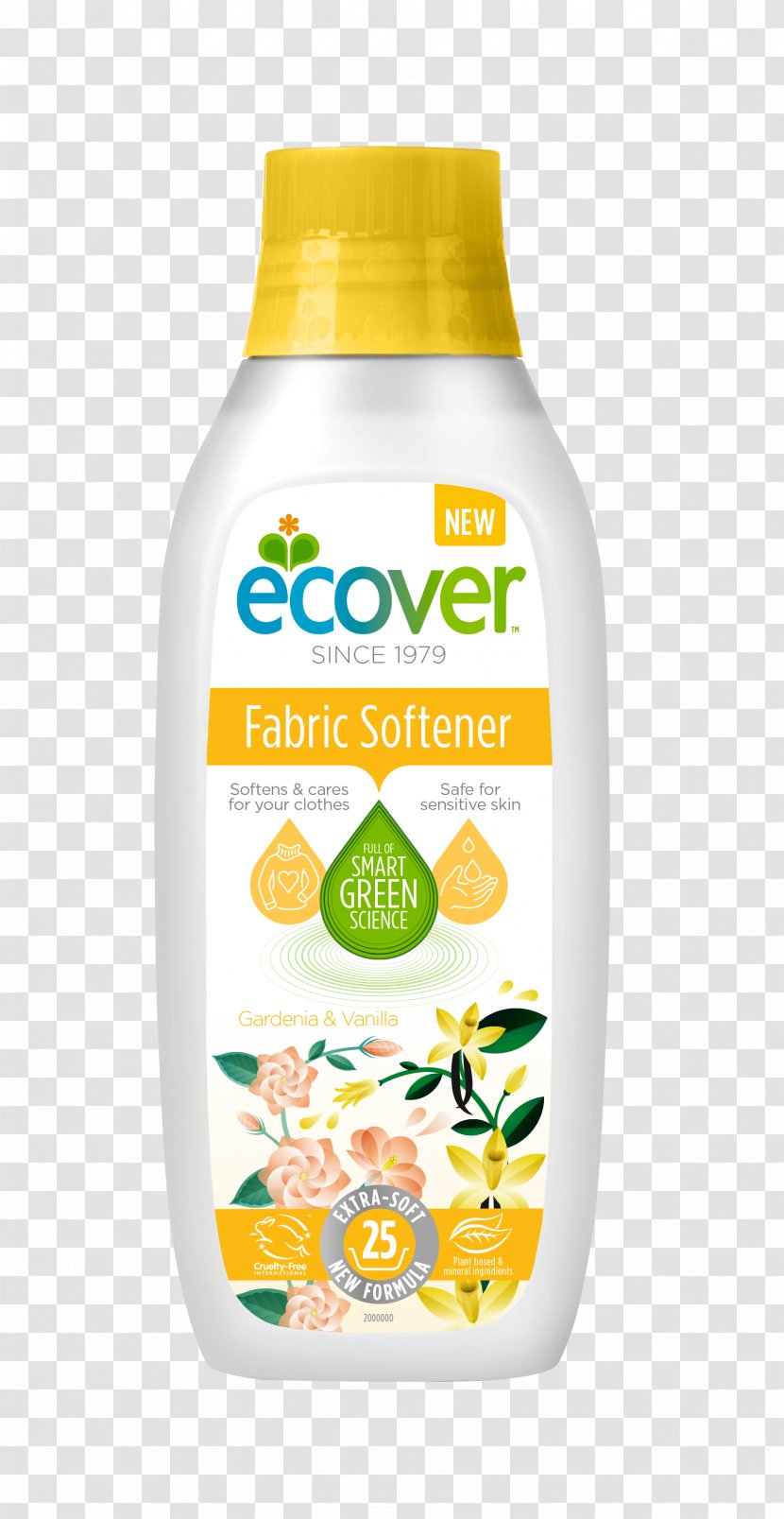 Fabric Softener Ecover Laundry Detergent - Bleach Transparent PNG