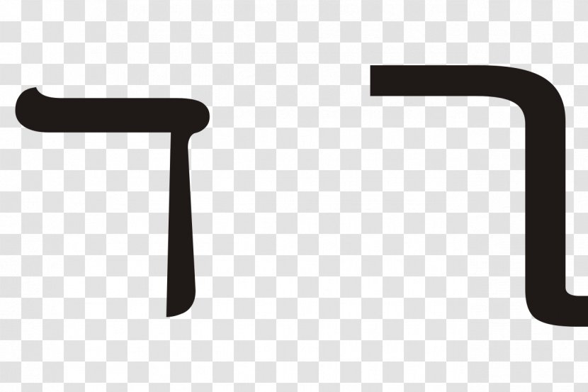 Hebrew Alphabet Kaph Letter Taw - Heth Transparent PNG
