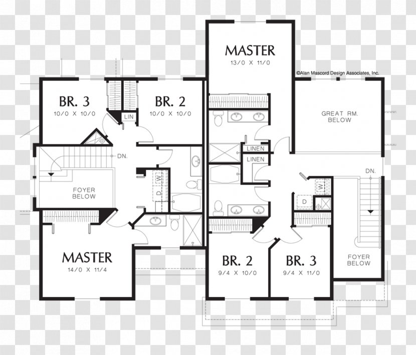 Floor Plan House Storey - A Roommate On The Upper Transparent PNG