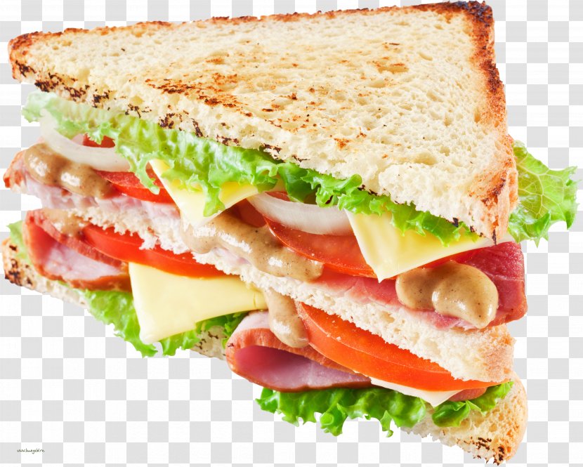 Sandwich Hamburger Delicatessen Pie Iron - Fast Food - Ham Transparent PNG