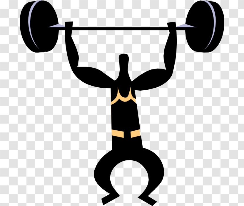 Clip Art Vector Graphics Illustration Royalty-free Olympic Weightlifting - Barbell Transparent PNG