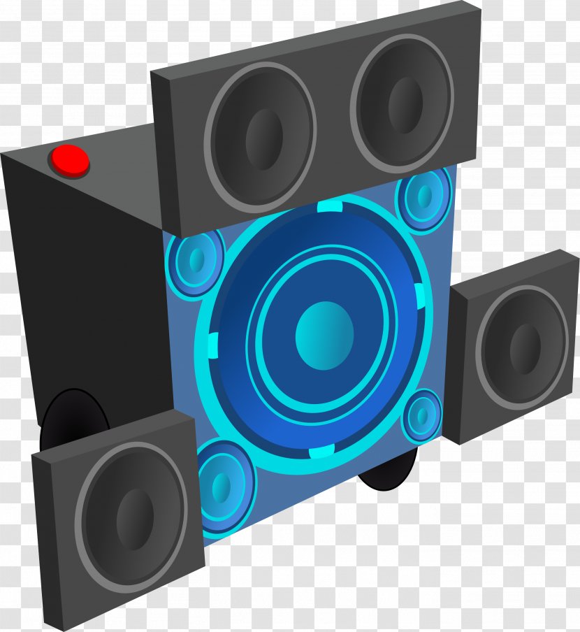 Bass Sound Box Loudspeaker - Cannon Transparent PNG