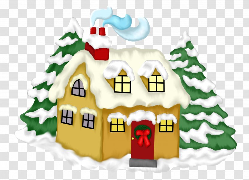 Gingerbread House Christmas Winter - Tree Transparent PNG