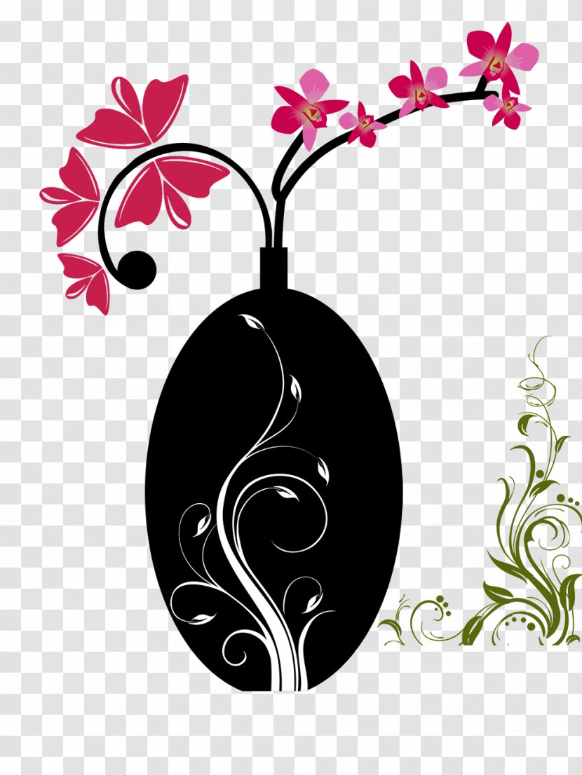 Vase Flower - Bottle - Painting Transparent PNG