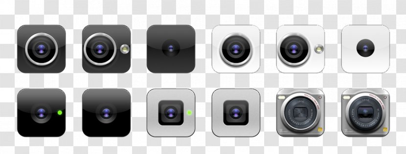 Video Camera Phone Icon - Mobile - Cell Transparent PNG
