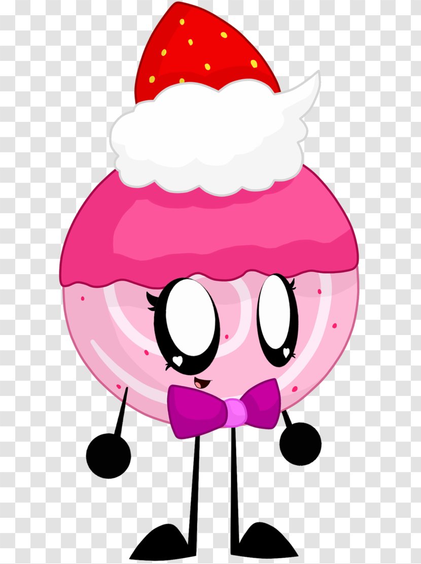 Cartoon Nose Clip Art - Pink - Strawberry Cake Transparent PNG