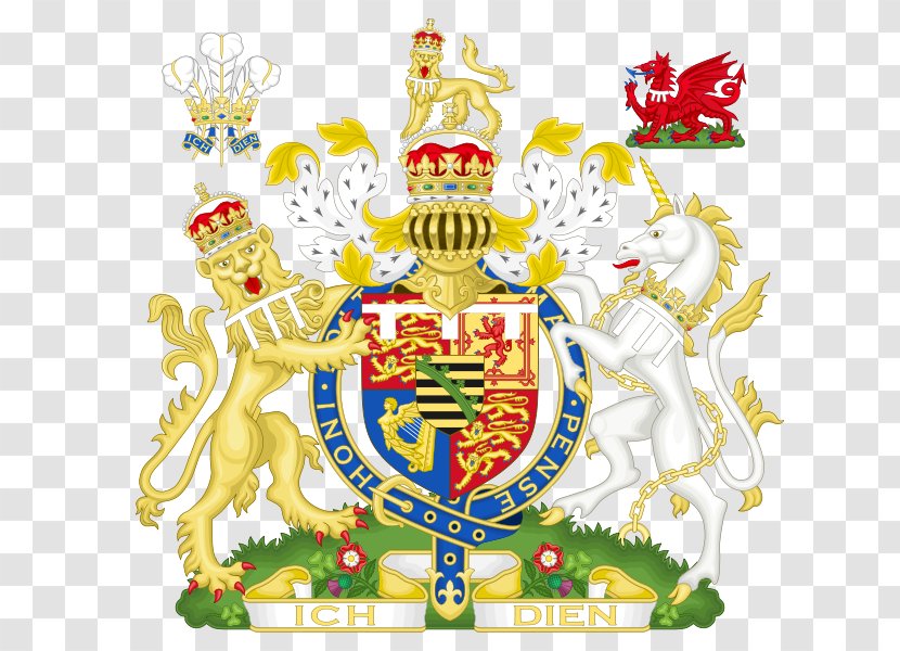 Prince Of Wales Royal Coat Arms The United Kingdom Label - Frederick Charles Hesse Transparent PNG