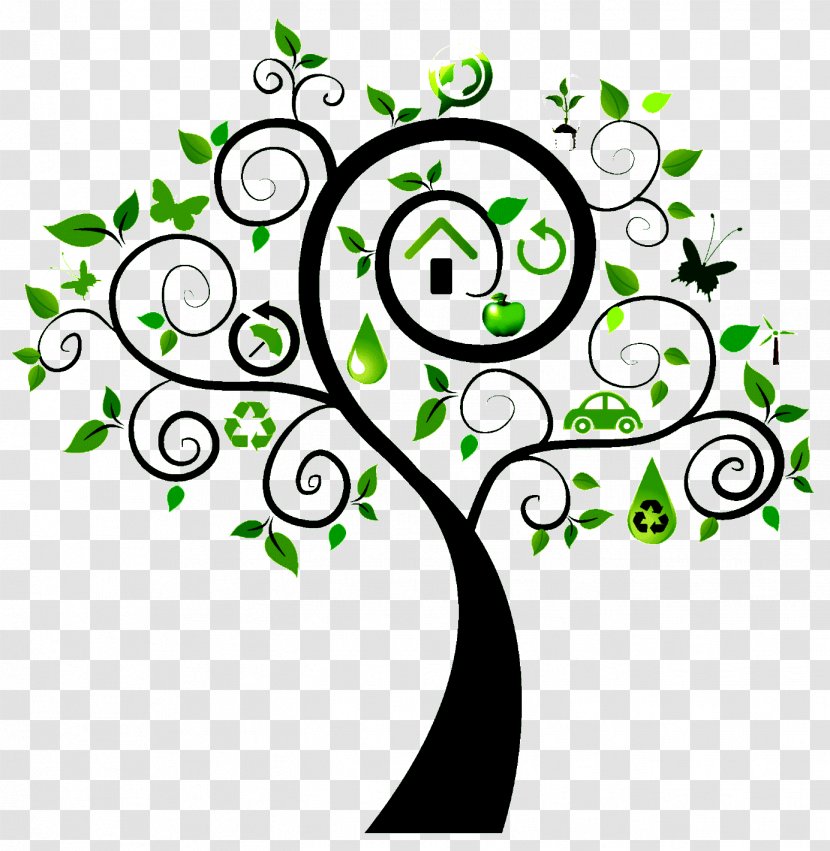 Tree Clip Art Illustration - Plants Transparent PNG