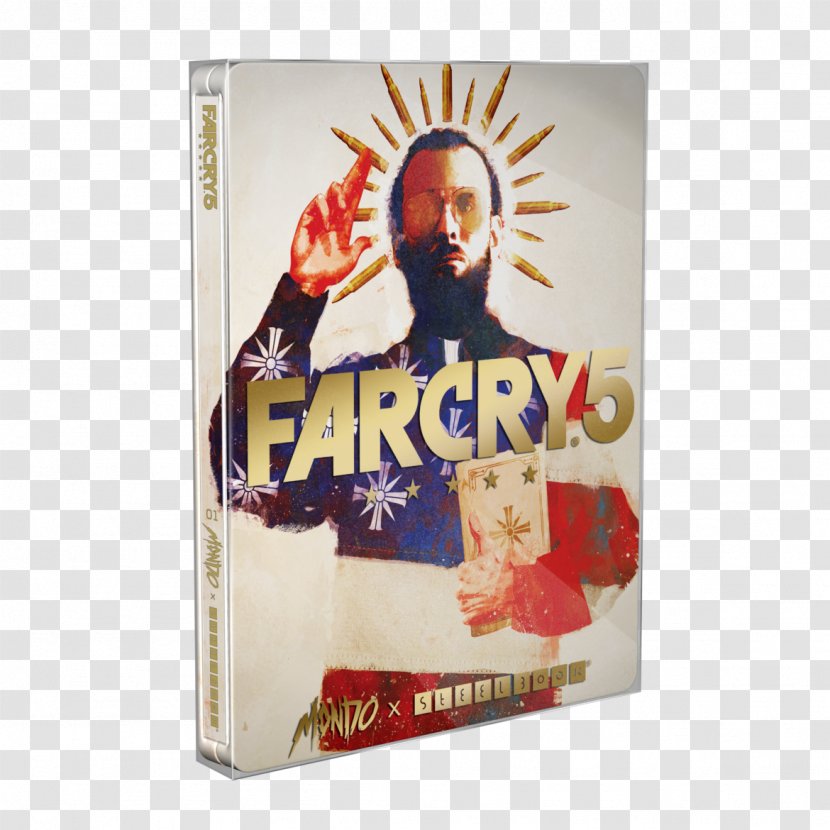 Far Cry 5 Ubisoft Video Game PlayStation 4 Xbox One - Book Front Transparent PNG