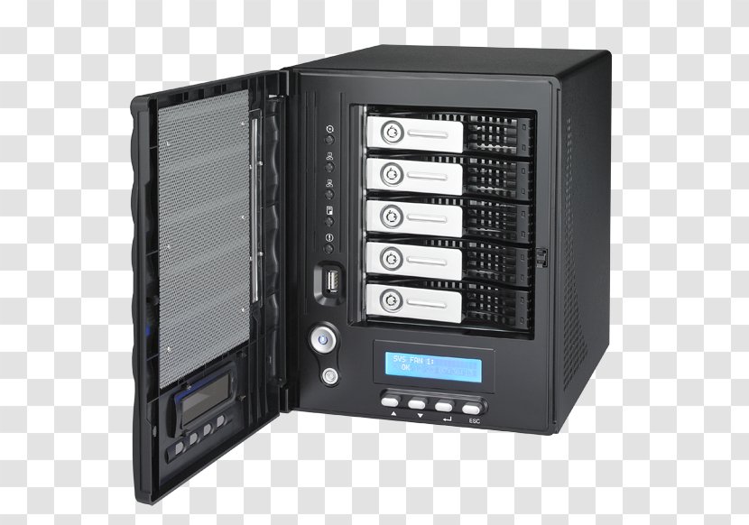 Disk Array Computer Cases & Housings Network Storage Systems Thecus Servers Transparent PNG