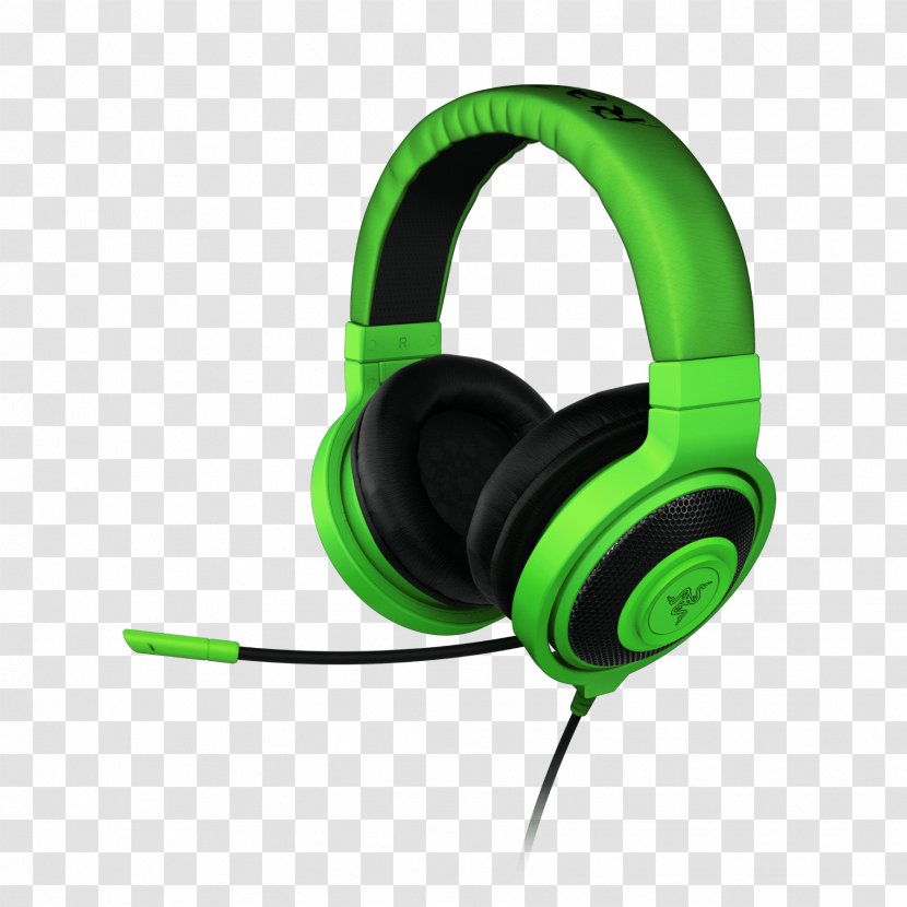 Razer Kraken Pro 2015 Headphones Neon Transparent PNG