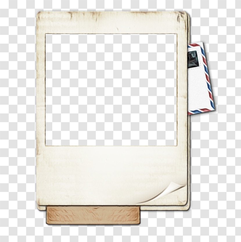 Beige Background Frame - Technology - Rectangle Picture Transparent PNG