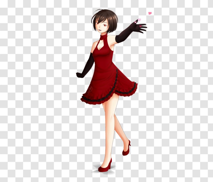 SeeU 5 November Vocaloid Costume Dress - Heart - Gumi Transparent PNG