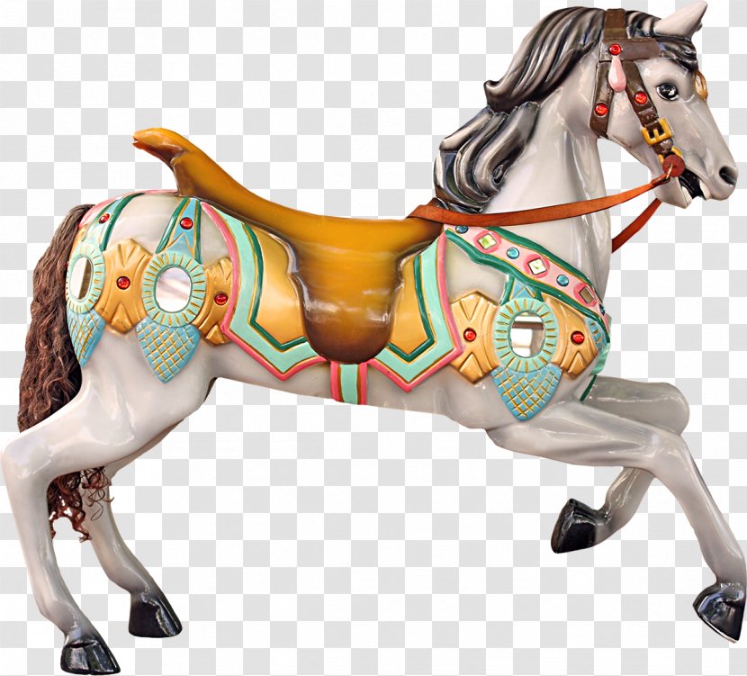 American Paint Horse Foal Equestrian Carousel Rein - Bridle Transparent PNG