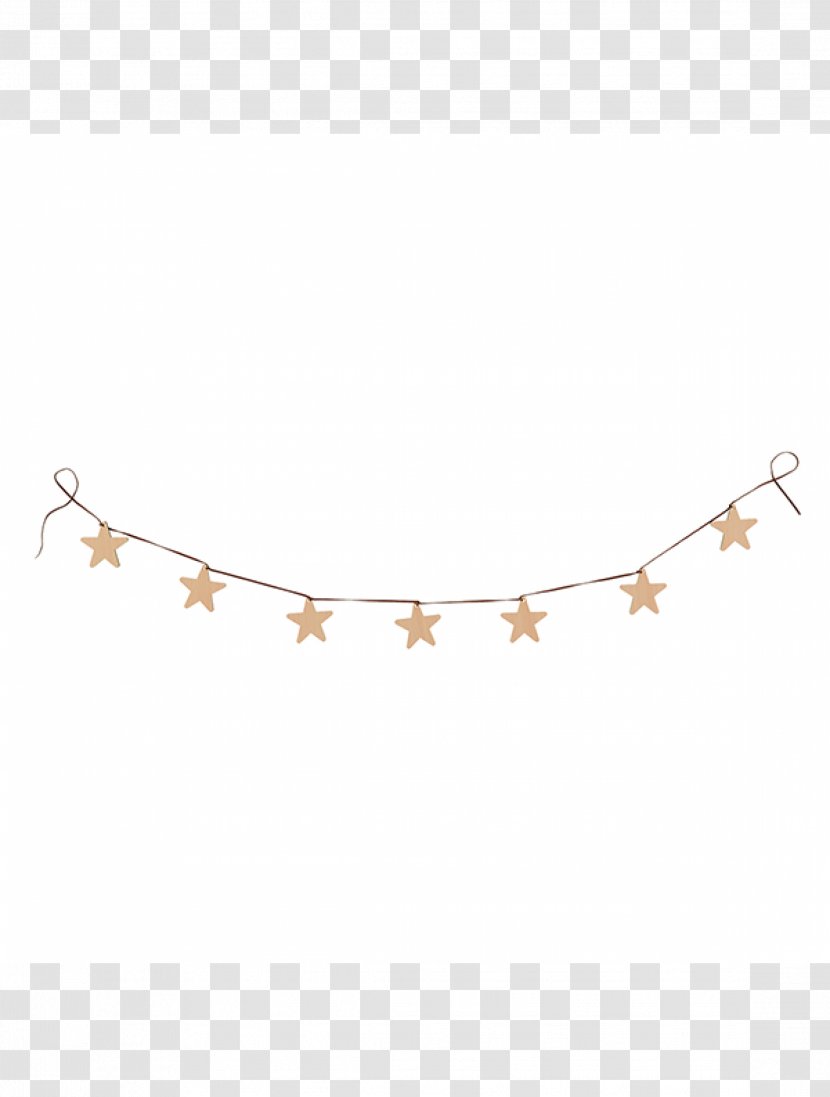 Garland Star Birthday Necklace The Toyman Transparent PNG