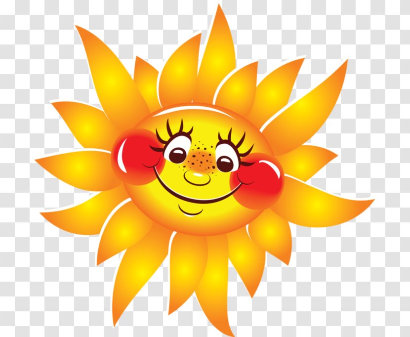 Sun Smiley Clip Art - Emoticon Transparent PNG