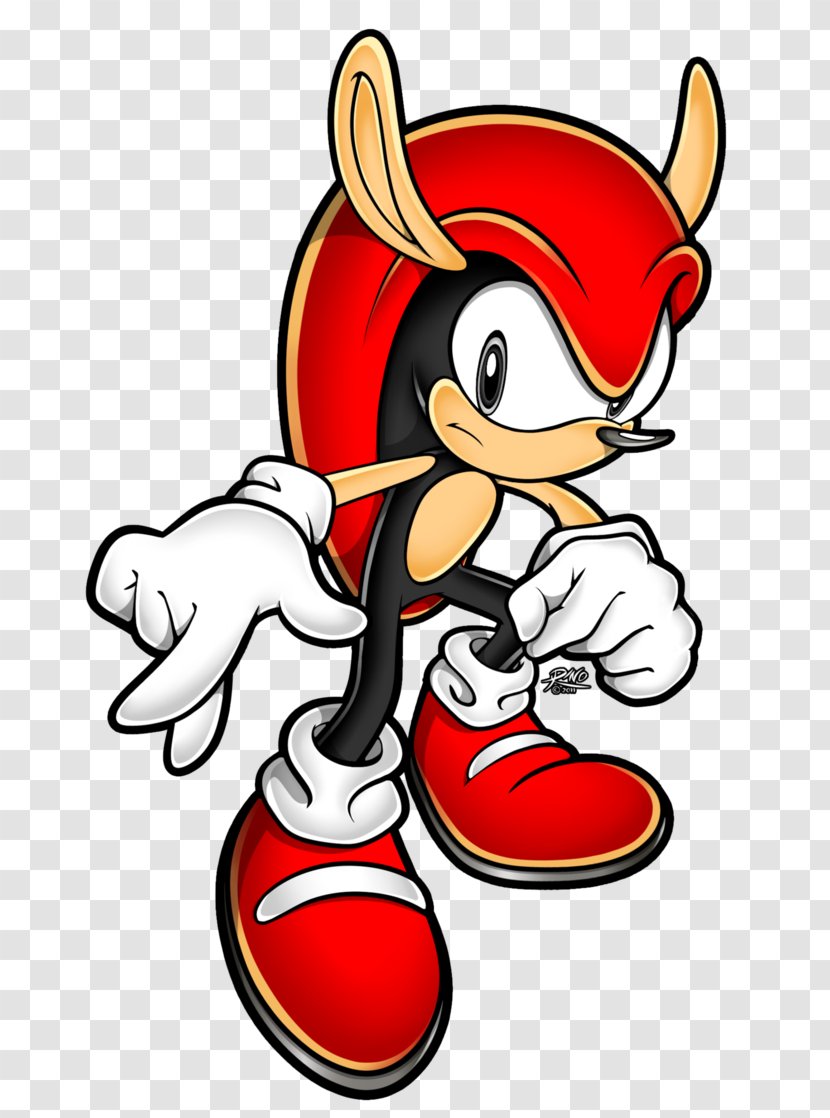 SegaSonic The Hedgehog Mighty Armadillo Knuckles Echidna Sonic & - Mascot - 3d Cartoon Villain Transparent PNG