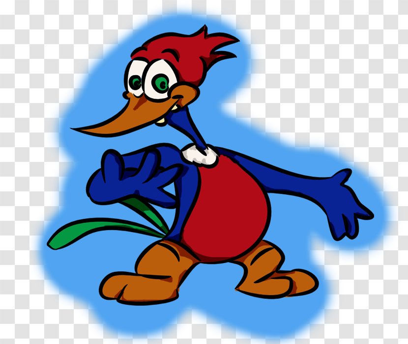 Woody Woodpecker Cartoon Clip Art - Fan Transparent PNG