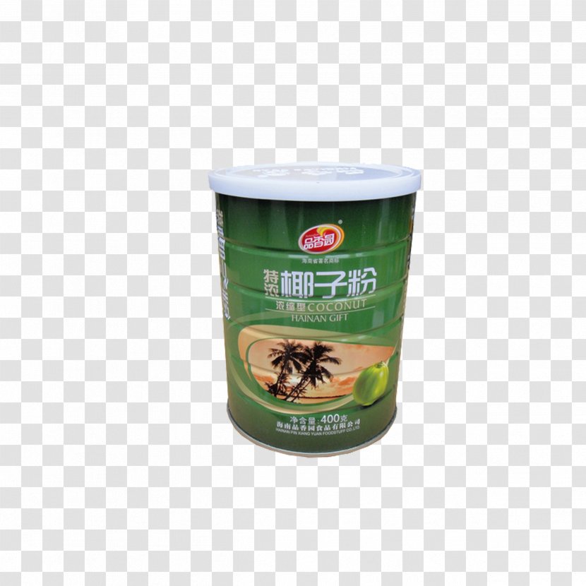 Flavor - Cup - Canned Coconut Flour Transparent PNG