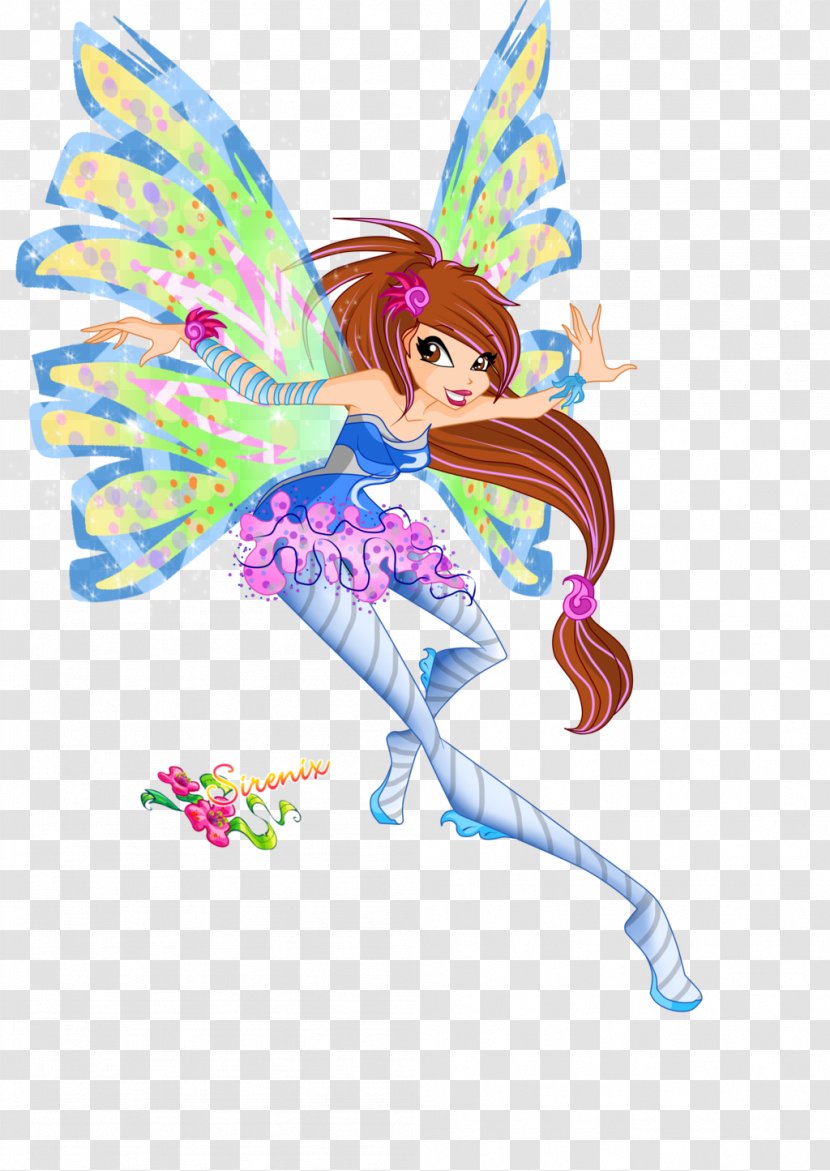 Tecna Fairy Sirenix Mythix Butterflix - Butterfly Transparent PNG