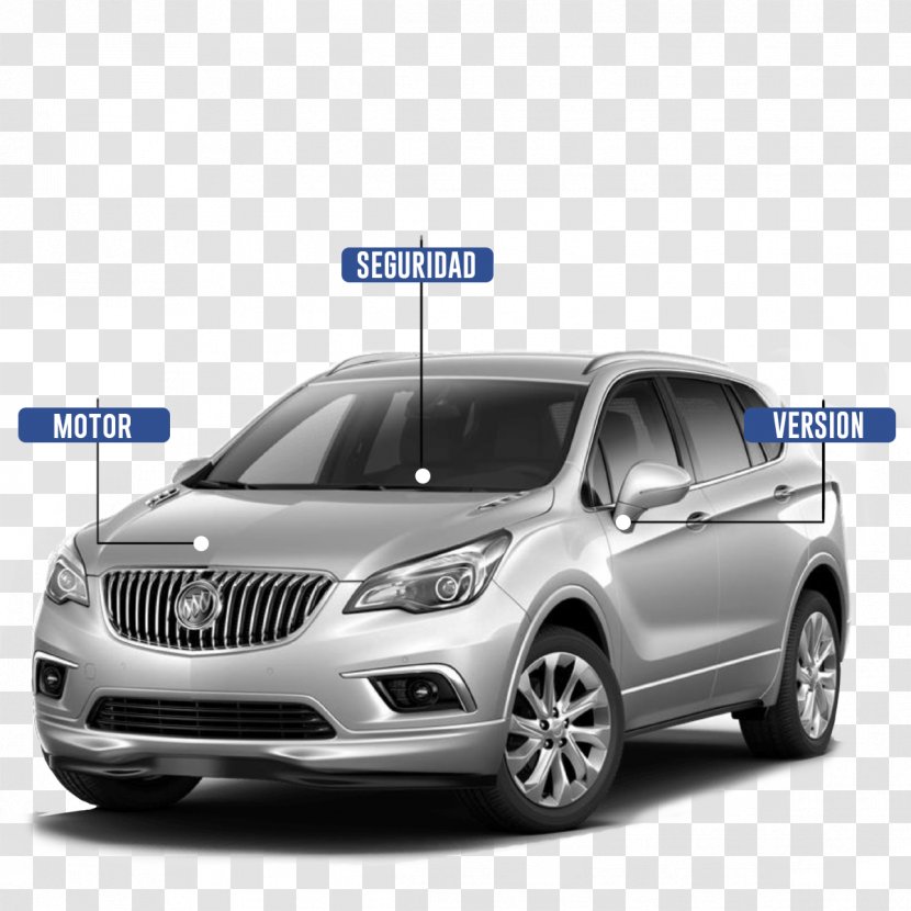 Buick Envision Car General Motors Enclave - Minivan Transparent PNG