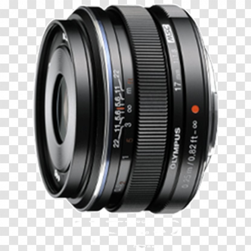 Micro Four Thirds System Camera Lens Olympus M.Zuiko Digital 17mm F/1.8 - Image Stabilization Transparent PNG