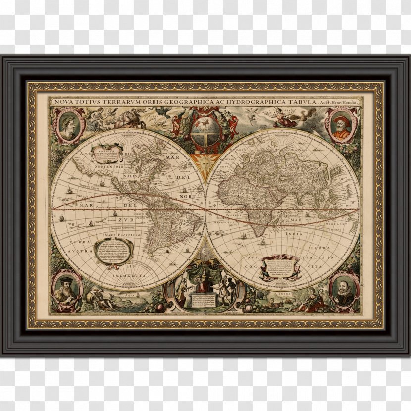 Early World Maps Old - Art - Map Transparent PNG